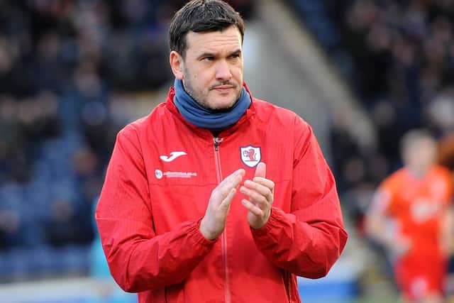 Raith Rovers manager Ian Murray  after watching his team lose 3-2 at home at Kirkcaldy's Stark's Park on Saturday to Inverness Caledonian Thistle (Pic: Fife Photo Agency)
