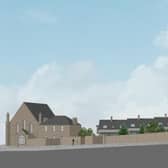 An artist's impression of the proposed new homes on the edge of Kinghorn's conservation area (Pic: Submitted)