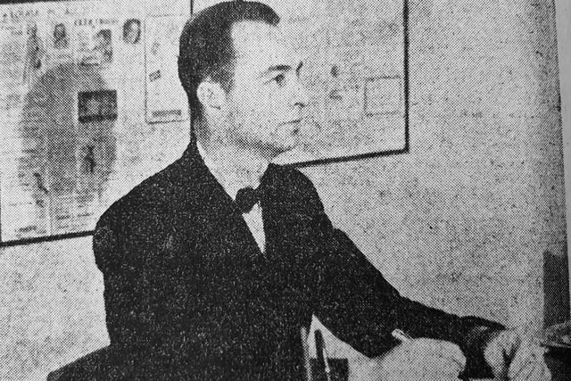 Les Lovell, the popular manager of the Regal Cinema in Kirkcaldy, was appointed manager of the Edinburgh cinema - one of the biggest in the company.Les was also the first player-coach of Fife Flyers in 1938.