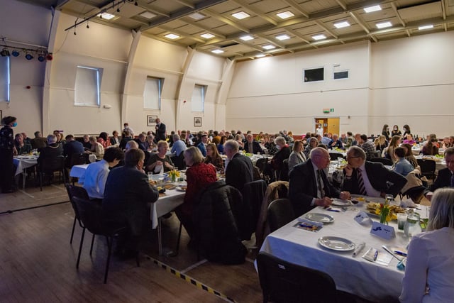 The awards evening made a welcome return recently. All pics by Rick Booth