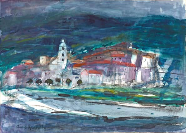 Dolce Aqua by Anne Redpath is one of the works currently on display in Brushstrokes at Kirkcaldy Galleries.