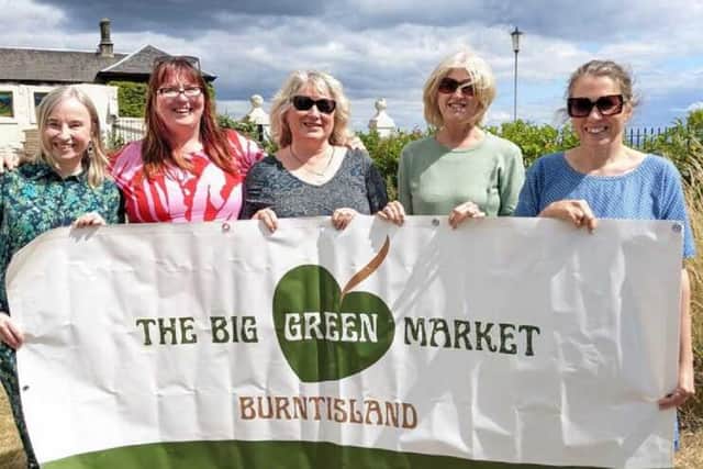 Members of the Big Green Market's working group are among the volunteers to be recognised for running the monthly event. (Pic: submitted)