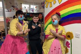 The Clowndoctors are back helping to support families at Nourish Support Centre in Kirkcaldy thanks to funding from ExxonMobil.