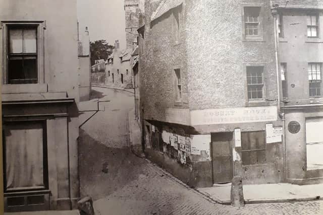 Kirkcaldy's Kirk Wynd in the 1800s
