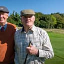 Ian Hamilton with Dave Allan at Kingarrock Golf Course