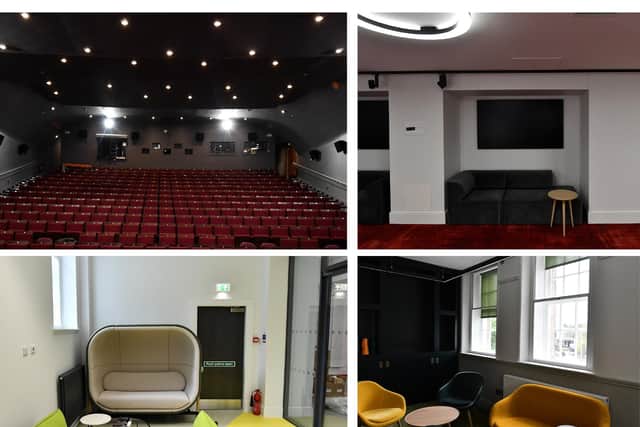 A glimpse inside the refurbished A|dam Smith Theatre (Pics: Fife Photo Agency)