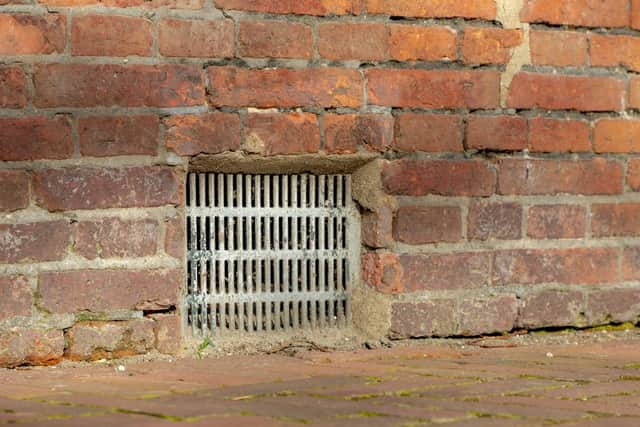 Blocked air bricks can be expensive.