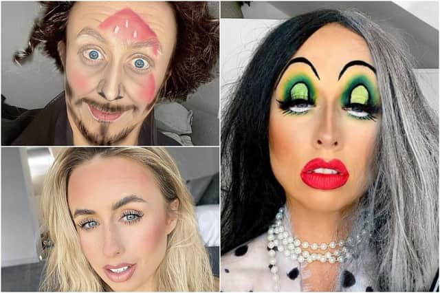 Makeup artist Rachel Brobbin enjoys transforming herself into heroes and villains from the film world.