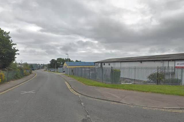 The copper theft took place at an industrial estate in Kirkcaldy. Pic: Google