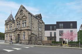 An impression of how the conversion of Kitty's nightclub in Kirkcaldy into apartments could look