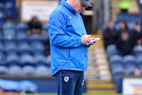 A studious-looking John McGlynn (picture by Fife Photo Agency)