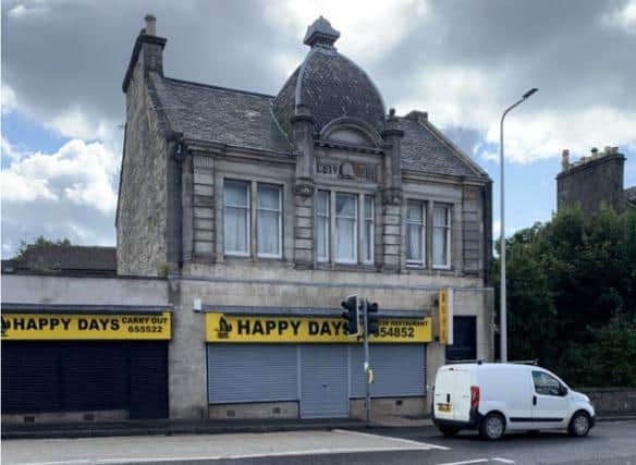 The planning app aims to convert the former Happy Days restaurant in St Clair Street, Kirkcaldy