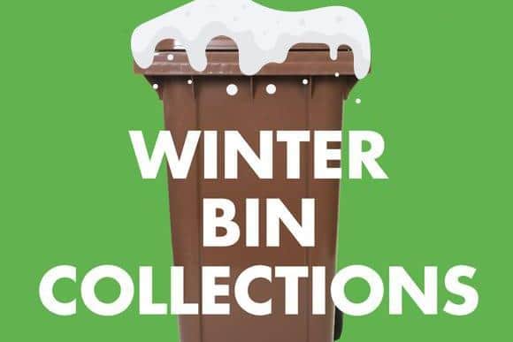 Bin collections change over winter