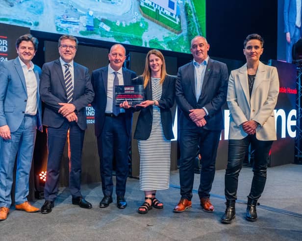 Kingdom Housing Association named Home Builder of the Year - Affordable Housing Provider at the Homes for Scotland Awards (Pic: Submitted)