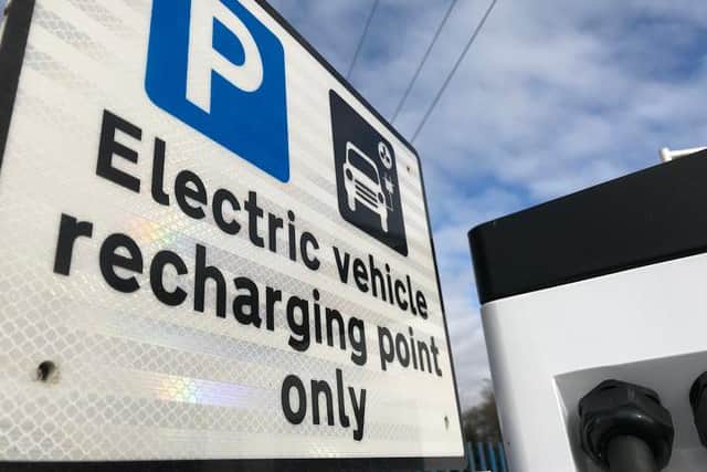 The council is looking at how to expand its EV charging network