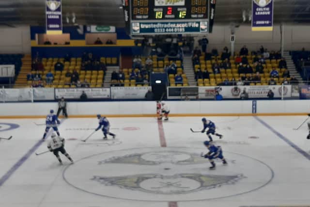 Fife Ice Arena had just 200 fans at Saturday's game between Fife Flyers and Belfast Giants (Pic: Derek Young)