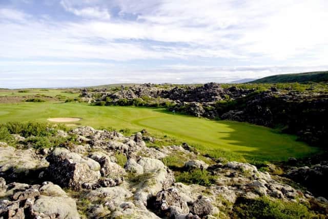 The course at Oddur (known as Oddfellows) in Iceland offers a unique golfing experience and amazing course access