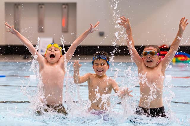 Learn to Swim programme resuming after Covid-19 at Aberdeen Sports Village (Pic: Euan Duff // Duff Company)