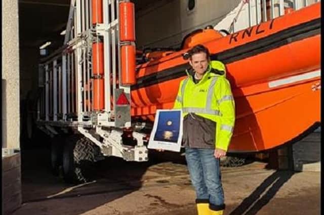 Donnie Maclean, Kinghorn RNLI crew member, produced a calendar for 2021 which sold out its entire print run, raising £500 for the organisation.