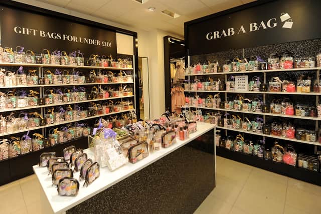 Some of the products available at Grab A Bag in the new 15-17 store. Pic: Fife Photo Agency.