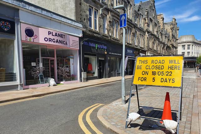Road closure in Kirkcaldy High Street - Openreach Limited has now confirmed that the work is associated with the rollout of ultrafast broadband.