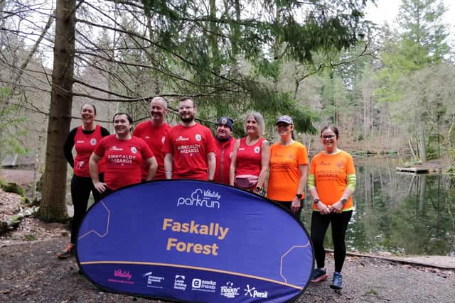 Runners who competed at the Faskally Forest Parkrun Tour