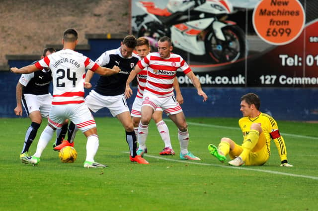 Raith Rovers last met opening day opponents Hamilton in a 2015 League Cup tie (Pic: Fife Photo Agency)