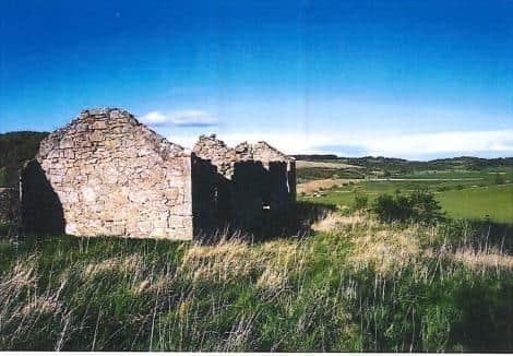 Mourn House ruins and surrounding land (Pic: Fife Council Planning papers)
