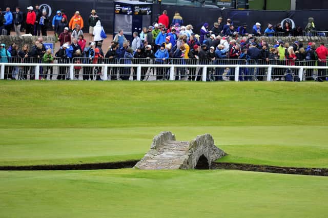 The famous Swilcan Bridge at St Andrews, which will be hosting the 150th Open Golf Championship next week (picture by Michael Gillen).