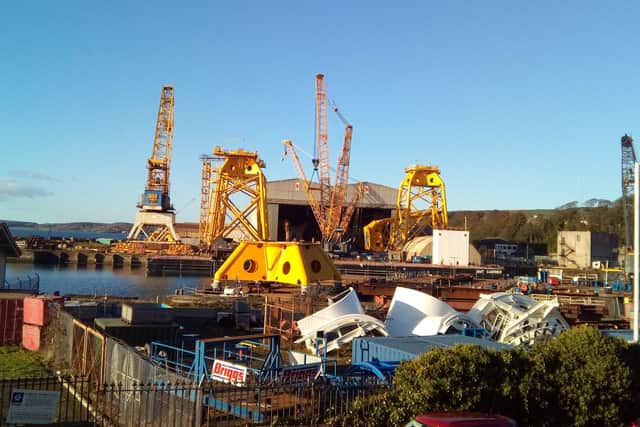 Kirkcaldy MSP David Torrance has pledged to continuing working to secure the best possible future for BiFab's Burntisland yard.