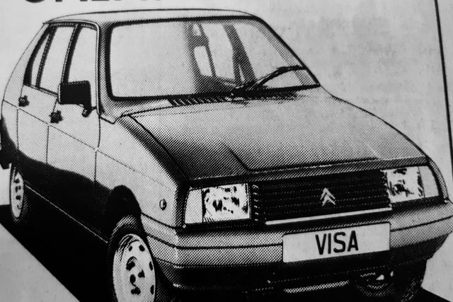 Put down just £450 and this Citreon Visa was all yours back in the day ...
