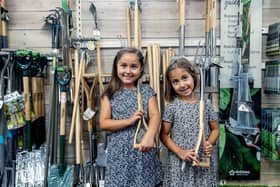 Ayla and Sophia Tuffaha, Dobbies' Little Seedlings Ambassadors 