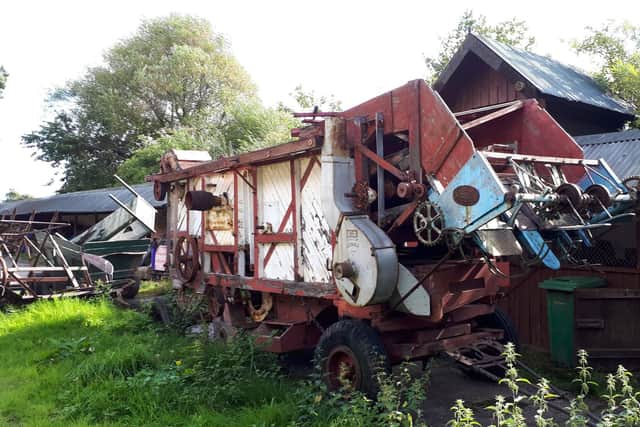 Some of the old machinery that went under the hammer.
