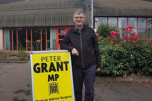 Peter Grant at the Balmaise Centre (Pic: Submitted)