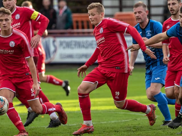 Midfielder Max Kucheriavyi. Pic by Graeme Youngson