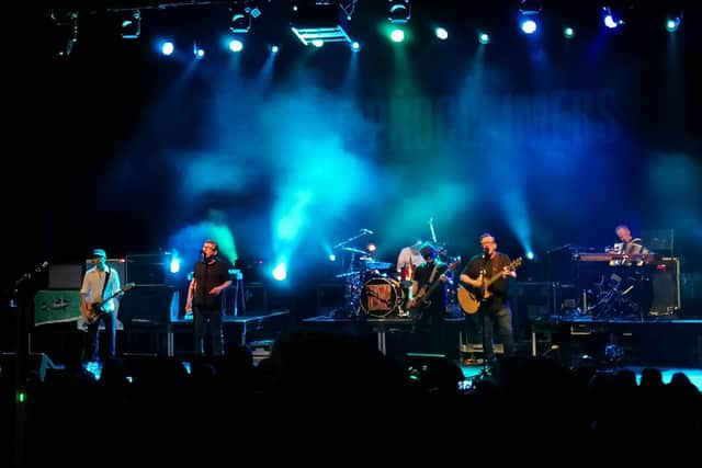 The Proclaimers on stage at the Alhambra Theatre