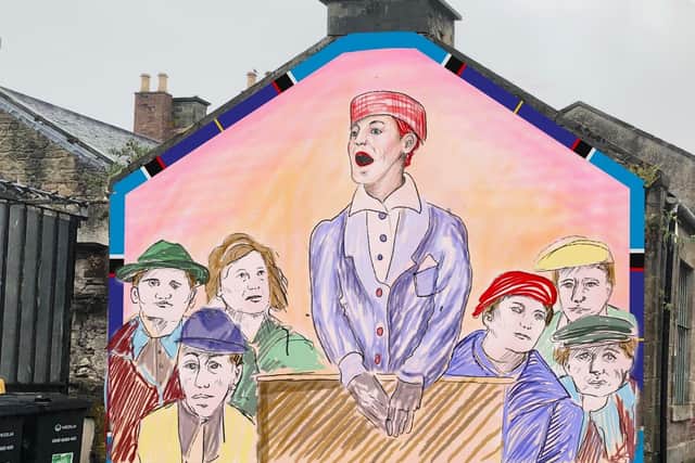 A mural featuring Kath Duncan is set to be created in Kirkcaldy town centre