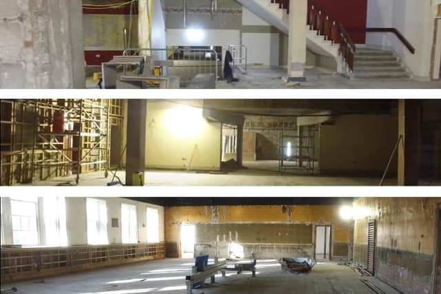 A glimpse inside the Adam Smith Theatre, Kirkcaldy, a a £3m refurbishment programme begins to start Phase II