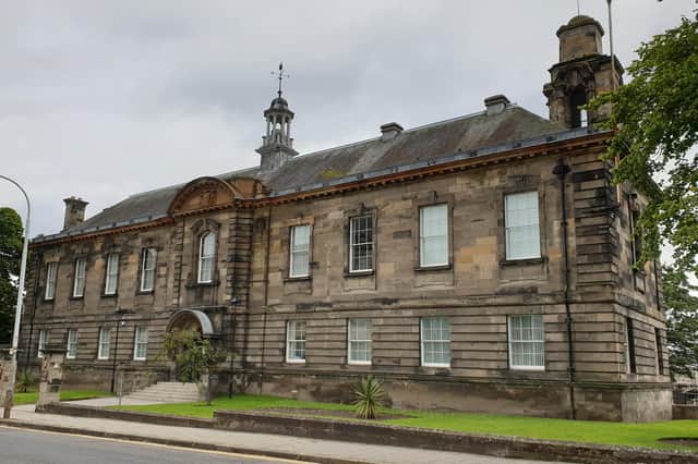 Kirkcaldy court annexe at the police station