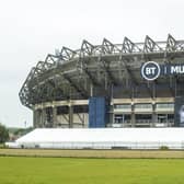 Rugby fans will flock to Murrayfield for this weekend's big game between Scotland and England (Pic: Lisa Ferguson)