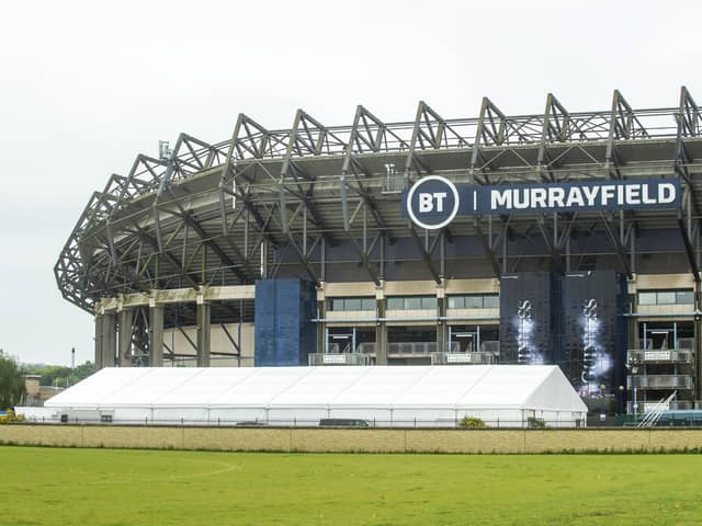 Rugby fans will flock to Murrayfield for this weekend's big game between Scotland and England (Pic: Lisa Ferguson)