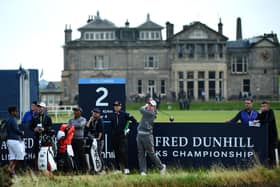 Robert Macintyre will be back at the Old Course next week and is hoping to return the Alfred Dunhill Links Championship title to Scotland. Photo by Mark Runnacles/Getty Images