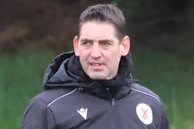St Andfrews United manager Robbie Raeside (Library pic by Scott Louden)
