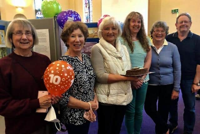 Members of Kirkcaldy Old Kirk Trust have been celebrating ten years since they took ownership of the historic building.