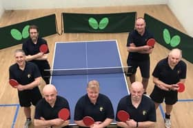 Lundin Lasers' table tennis team won promotion to the top tier of the Dundee and District league system (Photo: Contributed)