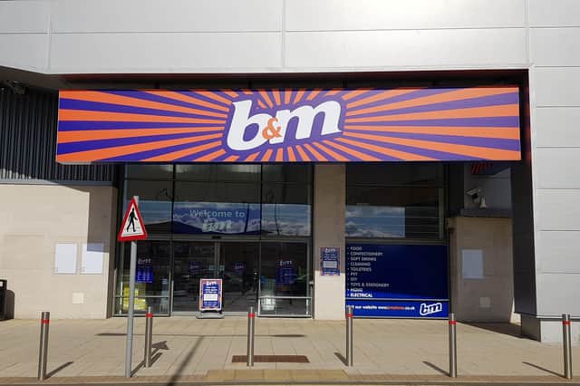 B&M has plans to move into Dalgety Bay