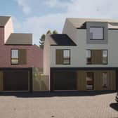 A visual of how the new houses could look if councillors approve plans for the land in Leslie (Pic: Contributed)