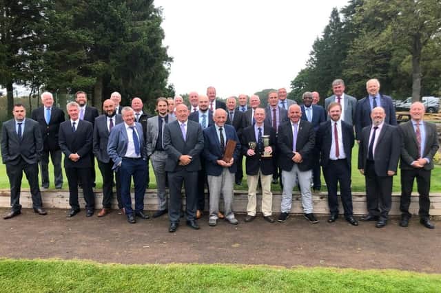 Members of the local golf club held their annual away day for the famous trophy