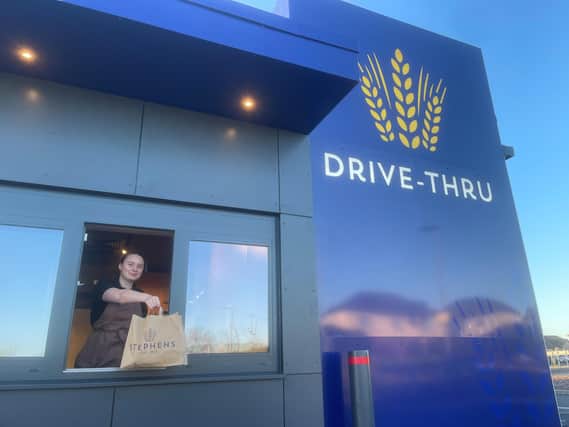 The second drive-thru by Stephens in Fife opened in Leven last week.
