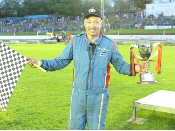 Gordon Moodie with the British Championship trophy